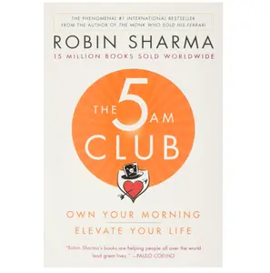 The 5AM Club: Own Your Morning. Elevate Your Life. Paperback – Illustrated, January 7, 2020