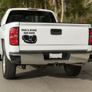 Steak is already plant based Vinyl decal