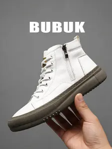 BUBUK Men's Outdoor Business Boots, Fashion Versatile Casual Shoes, Essential for Trendy Guys, Bubuk Formal Footwear