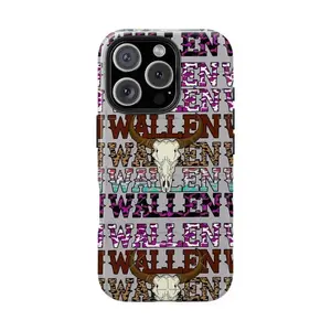 Wallen rugged and durable iPhone case, country music themed, for iPhone