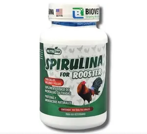 Spirulina Roostes Increase Fertility Supplements For Chicken/Gallos 100 Tabs