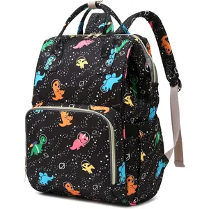 Dinosaur Women Laptop Backpack, College School Backpack Bookbag 15.6 Inch  Backpacks for Work Business Travel