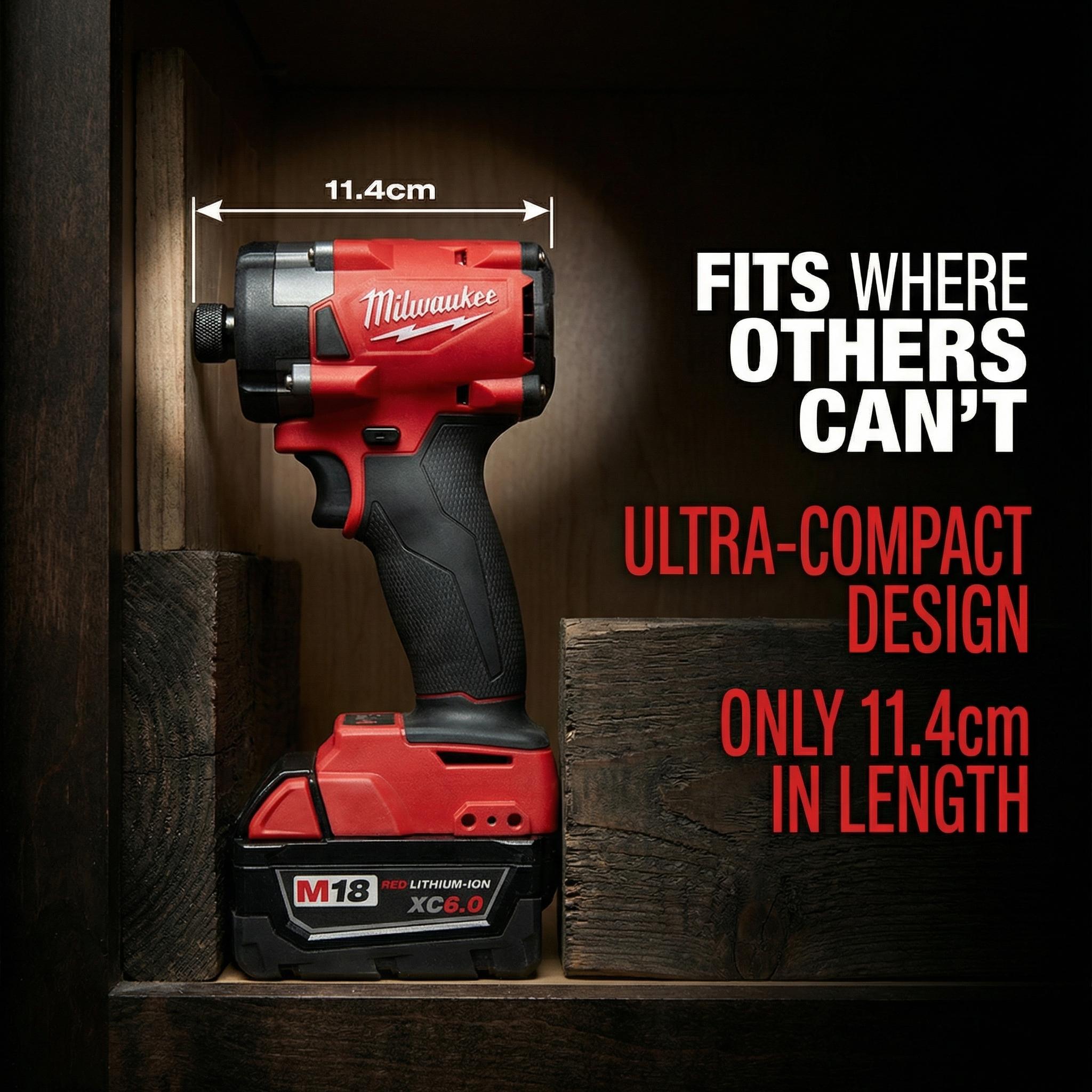 Milwaukee M18 FID3 18V 1/4 Inch Impact Driver for Professional Repair and Installation Compact High Torque Tool