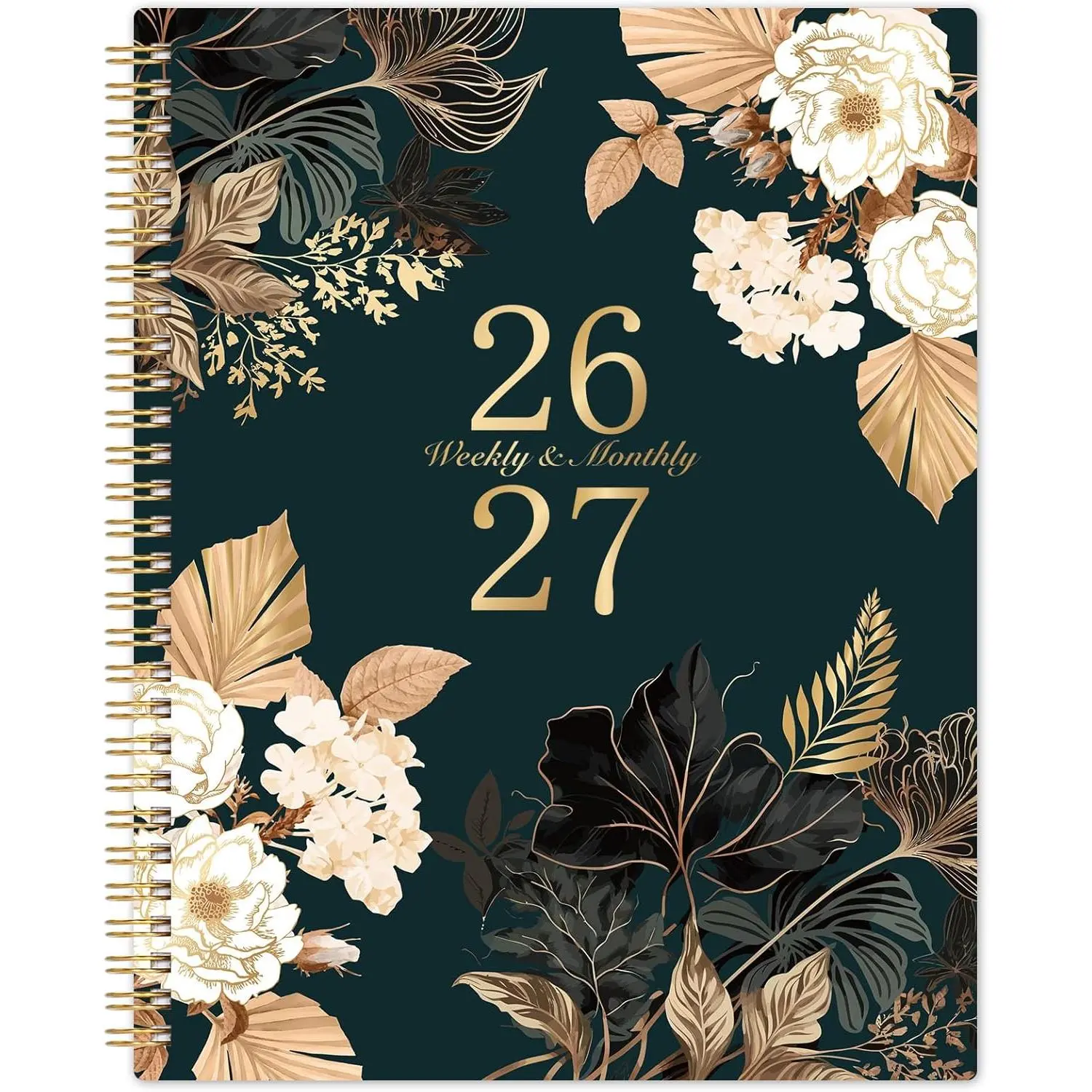 2026-2027 Planner - 9" x 11", 2026-2027 Weekly & Monthly Planner, JUL.2026 - JUN.2027, Large Academic Calendar with Sturdy Cover,  Paper, -wire Binding, Monthly Tabs