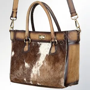 American Darling Women's Tote Hair - On Genuine Leather Handbag and Ladies Purse