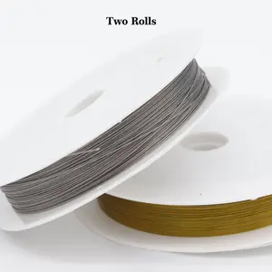 Jewelry Making Wire, 0.3mm. 2 Rolls. Jewelry Making Wire, 0.3mm. 2 Rolls.