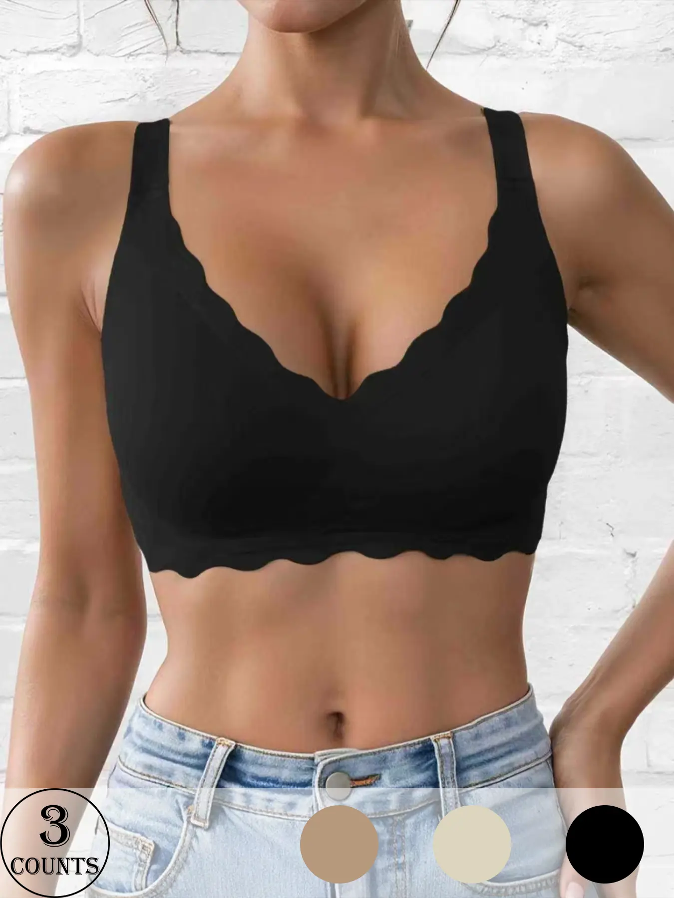 khaki + apricot + black.