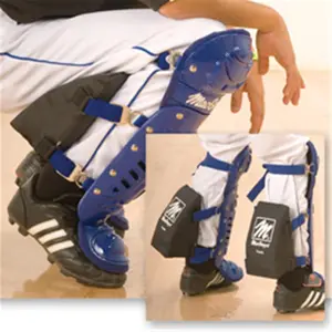 Macgregor  Macgregor Catchers Knee Support - Youth Baseball-Softball Protective Equipment