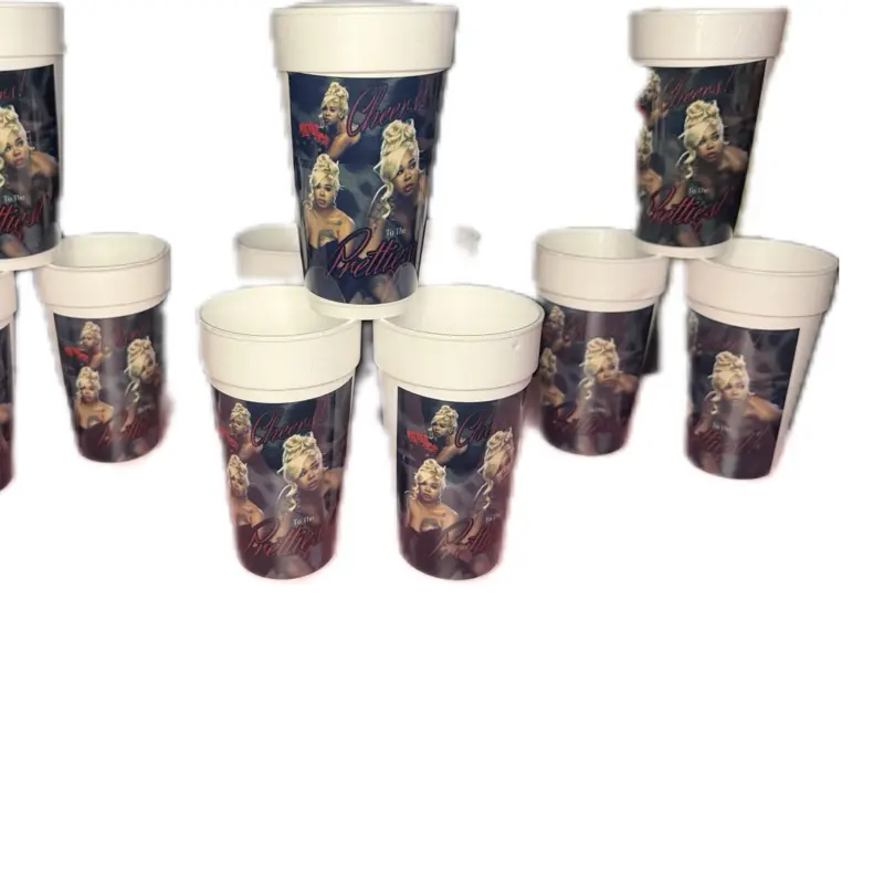 Custom 20oz foam party cups
