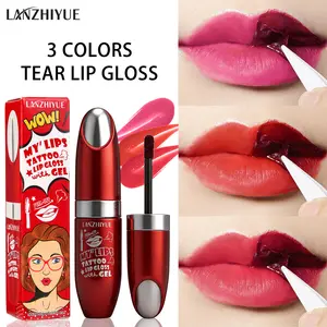 Peel-Off Lip Stain, Waterproof & Long-Lasting Matte Lip Tint, Transfer-Proof & Smudge-Proof Lip Color for All-Day Wear, Highly Pigmented Gloss Lipgloss Lipstick Makeup Glossy Cosmetic