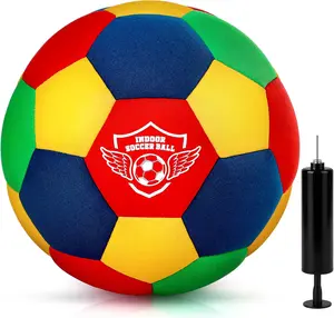 House Soccer Ball - Soft Indoor Football for Boys & Girls - Silent Dribbling Ball for Home Play - Perfect Birthday or Christmas Gift for Kids Ages 8-12