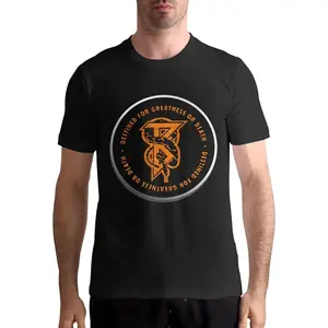 Action Bronson Men's Short-Sleeved T-Shirt Cotton Shirt Front and Back Printing