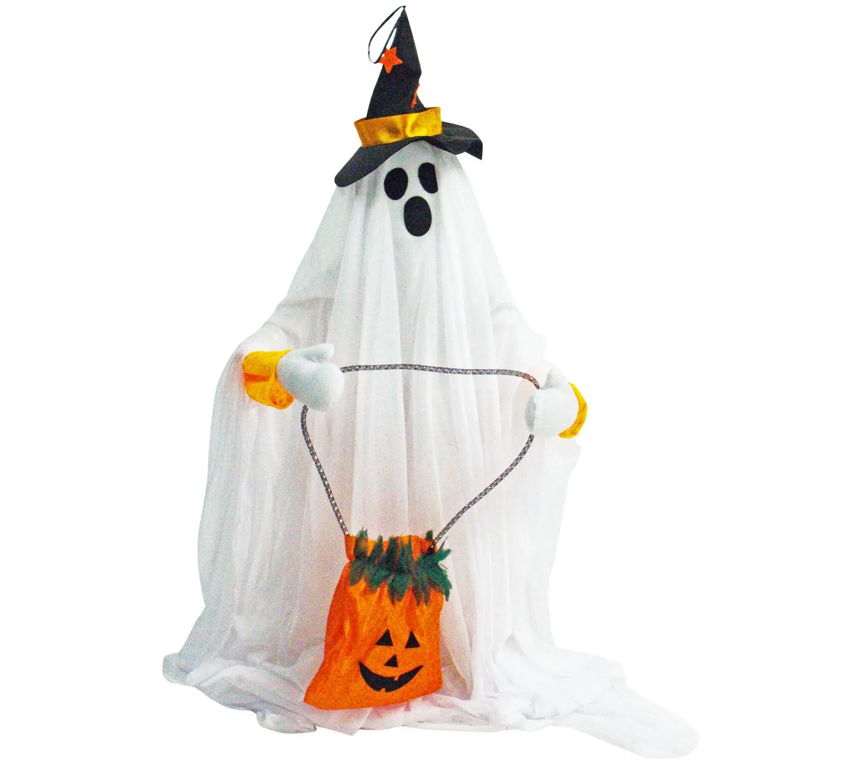 Haunted Hill Farm 35in Boo the Standing Ghost with Music