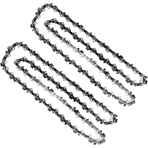2PC 18 Inch Chainsaw Chain for Oregon CS1500, 18" Chain Replacement for EGO CS1804 CS1800-3/8" Pitch .050" Gauge 62 Drive Links