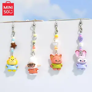 Disney Zootopia Series Mini Plush Claw Buster Double Pendant,Cute Bag Accessory,Car Hanging Decor,Ideal Gift for Fans/Boys/Girls