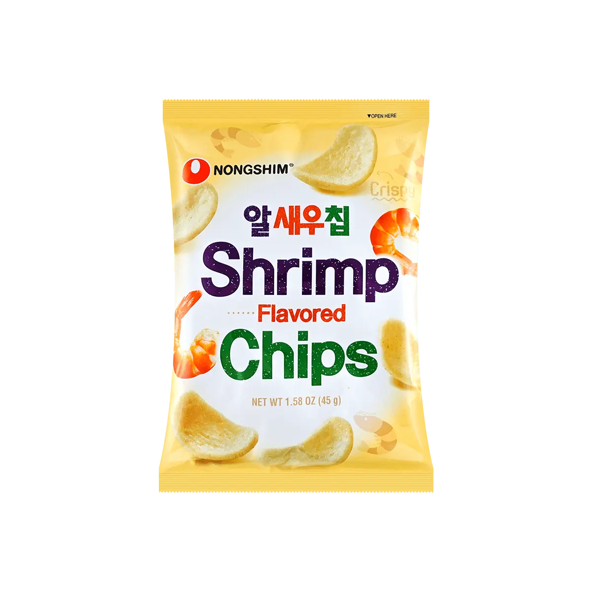 NONGSHIM Shrimp Flavored Chips 45g
