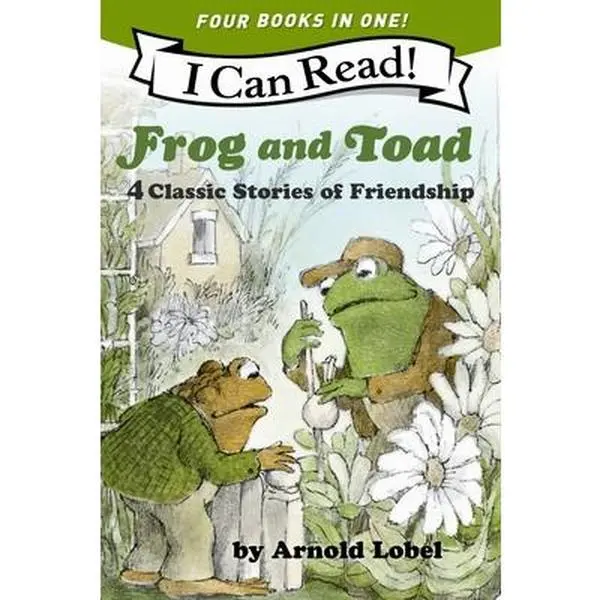 Frog and Toad: 4 Classic Stories of Friendship: All 4 Books from the Classic Animal Friendship and Adventure Series in 1 Paperback, Great for Growing -- Arnold Lobel - Paperback