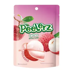 Gummy Peelerz Lychee 6oz - Gummy Candy with Lychee Flavor, Ideal for Treats and Celebrations Gummy Peelerz Lychee 6oz - Gummy Candy with Lychee Flavor, Ideal for Treats and Celebrations