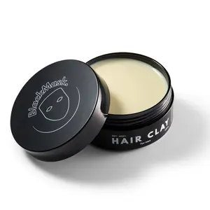 BlackMask Hair Clay for Men, Easy to Apply - Instantly Adds Texture & Volume, Matte Finish, Strong Hold, Hair Styling Clay