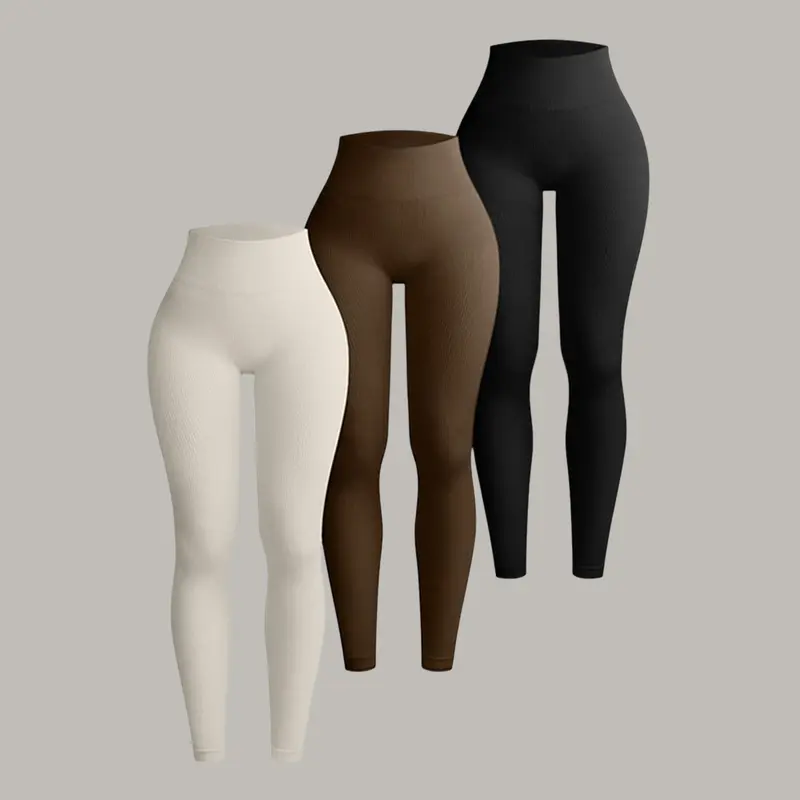 Women's Seamless Tummy Control Sports Leggings - High-Waist, Sweat-Absorbing, Skinny Yoga Bottoms, All-Seasons Gym Outfits, Ideal for Running, Fitness