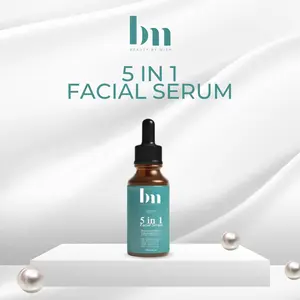 5-in-1 Facial Serum for All Skin Types with Vitamin C, E, Hyaluronic Acid, Niacinamide, & Collagen  Skincare Comfort ultra-hydrating face serum