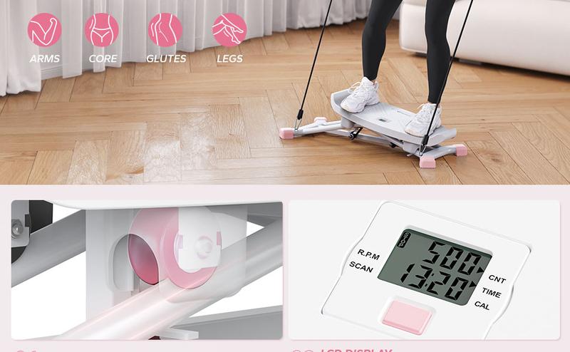 Merach Balancing Machine, Leg Exercise Low Impact Plyometric Training Fun Cardio Trainer Full Body Aerobic Exercise Equipment