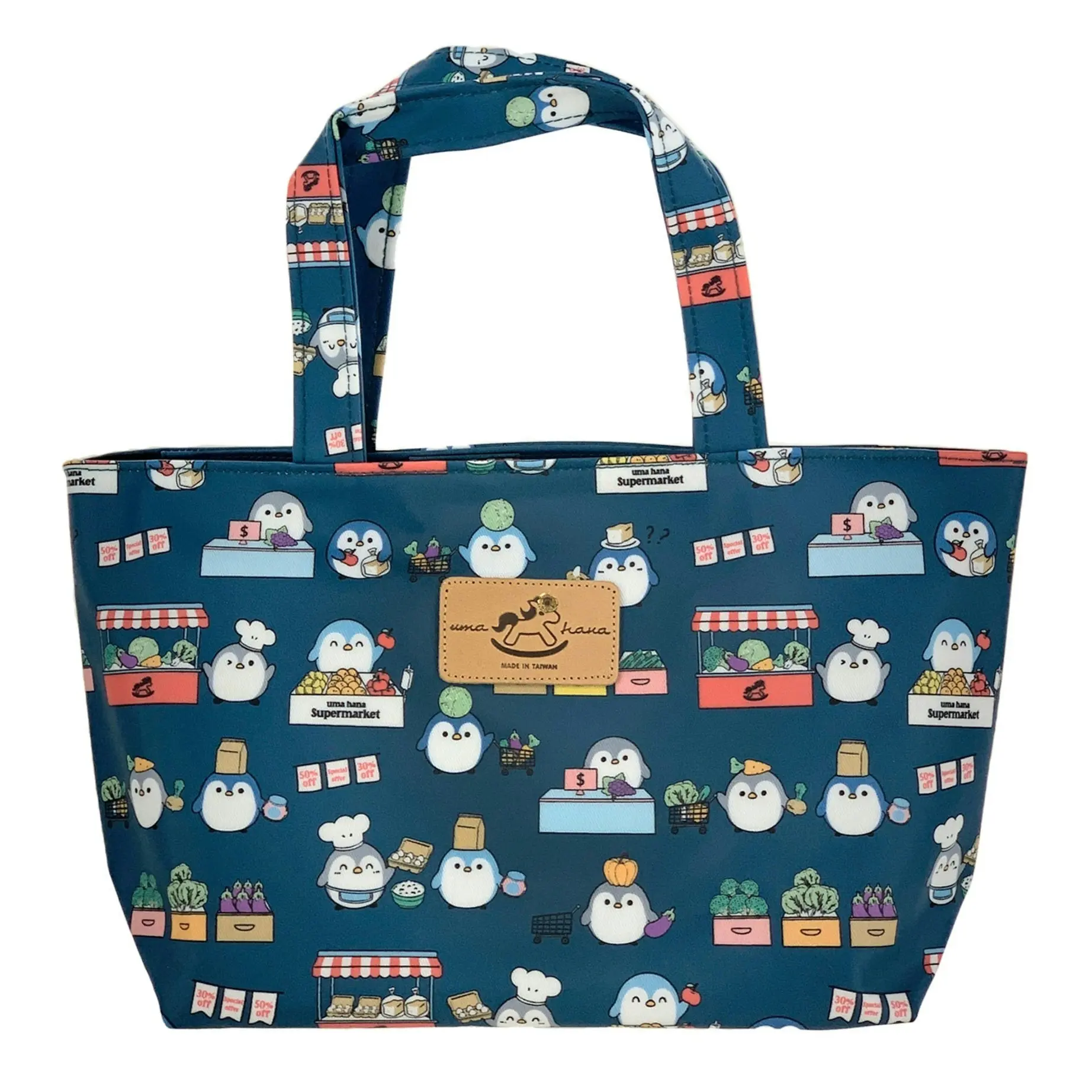 Penguin Market Small Handbag