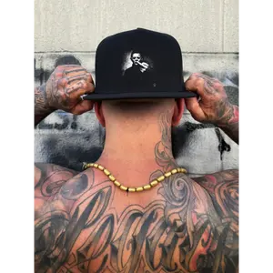 FU MYERS BLACK FLAT BILL HAT