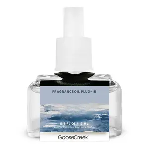 Goose Creek Day at Sea Scented Plug-in Refill 0.5 FL OZ Continuous Fragrance for Up to 30 Days Ocean Mist Sea Salt & Citrus Notes