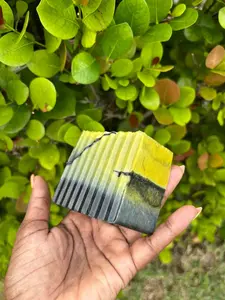 ButteredBody | Esthetician Made Skincare Tools | Turmeric Ginger & Charcoal Skincare Tools S.o.a.p | Natural Kojic Acid Shea Butter Detox Even Tone Dark Spot Remover Skincare Tools Shea Butter Bar