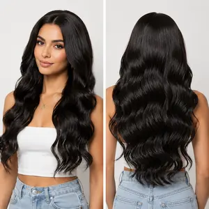 200% Density 16Inch 13X4 Lace Front Wigs  Body Wave HD Transparent Lace Frontal Wigs Body Wave Pre Plucked for Women With Baby Hair 16 18 20 22 24 26 28 Inch summervibes