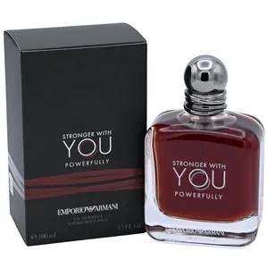 Armani Emporio Stronger With You Powerfully Eau de Parfum Spray for Men 3.4 oz (New in Box)