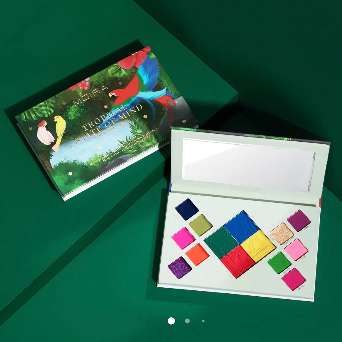 Moira Tropical State Of Mind Palette Matte Mettalic Satin