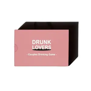 Drunk Lovers Couples Card Game – Fun Adult Game for Date Night, Party, or Anniversary, 54 Hilarious Cards for Couples