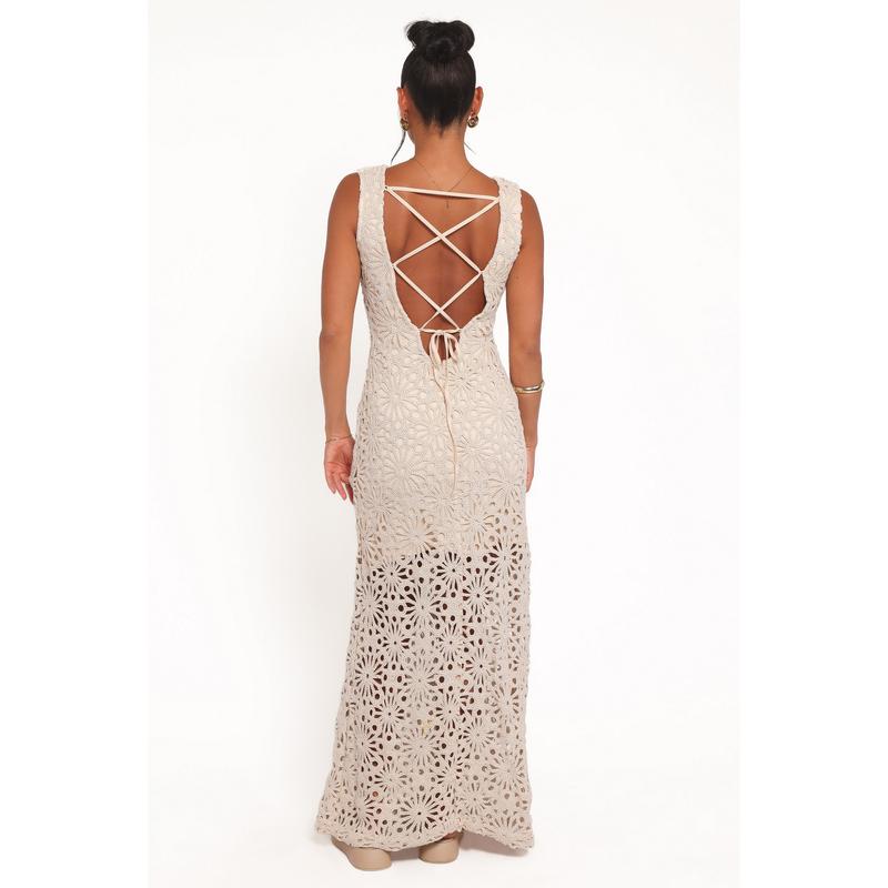 Carlene Maxi Dress - Natural