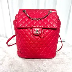 Pre-owned CHANEL Red Backpack, 2017, Code: 20748094wwl