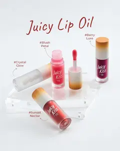 [RUBY VIBE CO] Juicy Lip Oil - Luxurious Silken Formula for High-Shine, Hydrated Lips - Perfect for Everyday Wear & Professional Artistry