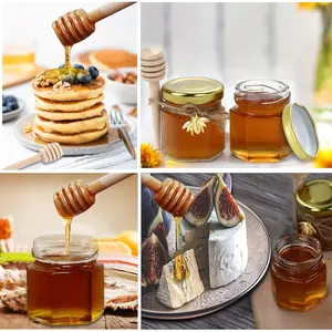 45ML Glass Jar Set, Ideal for Honey and Jam, 20/50 Mini Sealed Jars, Kitchen Storage Bottles, Perfect for Home Use, Bird Nest and Pickled Foods