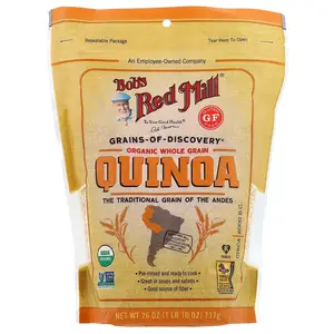 Bob's Red Mill Organic Whole Grain Quinoa, Gluten Free, 26 oz (737 g)