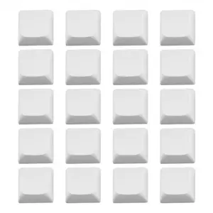 20 Key XDA Profile PBT Keycaps Mechanical Keyboard 1U 1X Ball Print Blank Customized Keycaps Mx Switches XDA Height,A