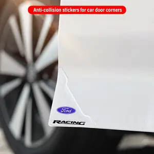 Transparent Car Door Corner Protection Covers, Scratch-Resistant Film, Fits Ford Focus Fiesta Ranger Mondeo Mustang Models