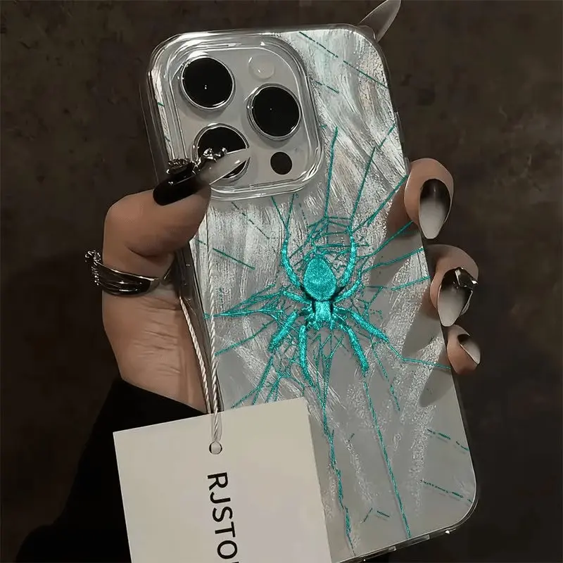 Spider - themed phone case for use with iphone 16 pro max 15 plus 14 pro 13/12/11 Cool and Stylish cases for iphone X/XS XSMAX Phone cases for men and boys Slim cases Arrived within a week