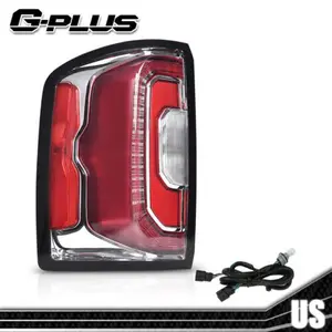 Left Tail Light Fit For 2016-2018 GMC Sierra Denali Rear Brake Stop Tail Lights