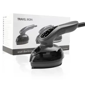 FG017A Dual-Mode Steam Iron (Flat & Garment Steamer) — US Plug / Dark Gray | 2-in-1: Flat Ironing & Vertical Steaming | Rapid Wrinkle Removal, Sanitizing & Odor Elimination | An Essential for Home, Travel, and Wardrobe Care