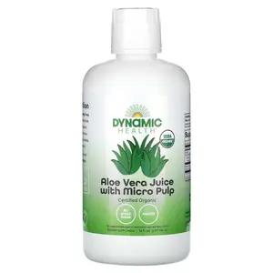 Dynamic Health Aloe Vera Juice with Micro Pulp, 32 fl oz (946 ml)