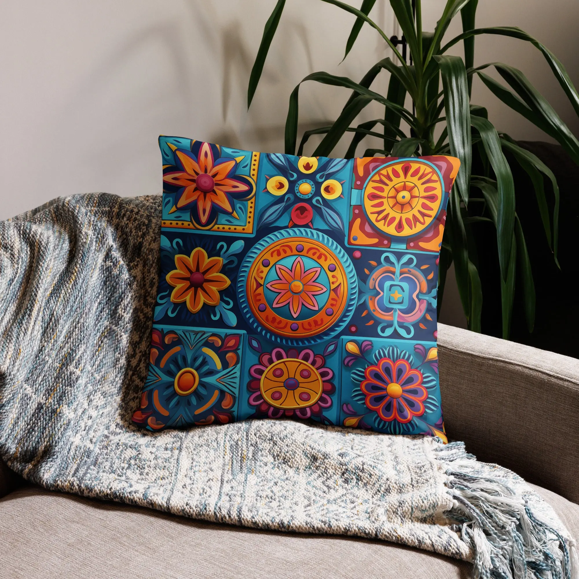MOSIAC 8 Pillow