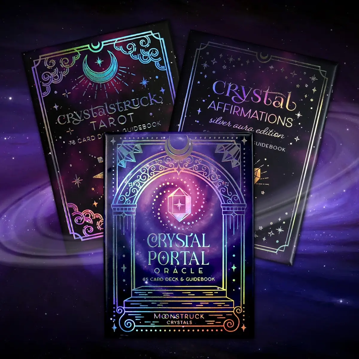 COMPLETE BUNDLE SET - Tarot, Affirmations, & Oracle Card Decks oracle card oracle deck card game card deck crystal COMPLETE BUNDLE SET - Tarot, Affirmations, & Oracle Card Decks oracle card oracle deck card game card deck crystal