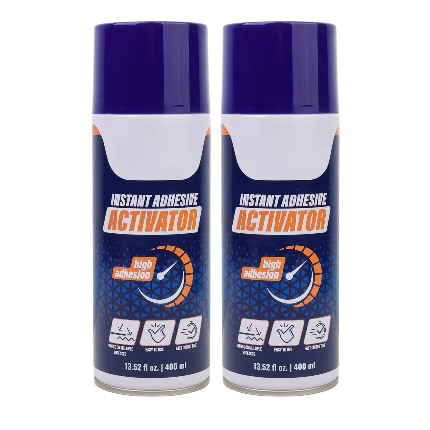 Activator Spray (13.5 Fl Oz), Instant Cure Accelerator for Cyanoacrylate (CA) Super Glue for , Plastic, Rubber, Granite, and DIY  Professional, Accelerates Bonding Strength, (2 Pack)