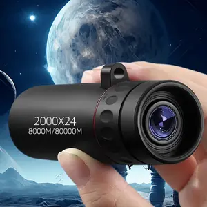 Upgrade Single Telescope 2000x24 HD Adult Monocular, Portable Monocular Binoculars, Outdoor Monocular Telescopes, Star Gazing Gift, High-Definition Night Vision