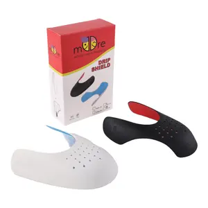 Drip Shield - 1 Pair US Size 4-8 Mens or 8-13 Large Shoe Footwear Comfort - Breathable Design for Crease Prevention and Improved Appearance - Sneakers, Shoes, Protection, Creases